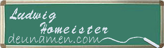 Ludwig Homeister Visitenkarte